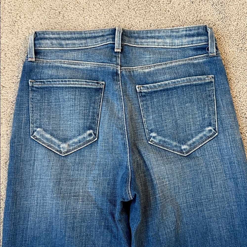 L’AGENCE Scottie Wide-Leg Jeans | Size 25 | Hayward Wash - Picture 13 of 13